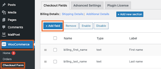 woocommerce_checkout_form