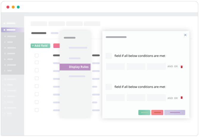 Display Fields & Sections Conditionally