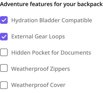 Checkbox Group Field