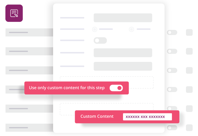 Custom Content - WooCommerce Multistep Checkout