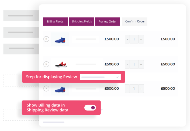 Review Step Details - WooCommerce Multistep Checkout