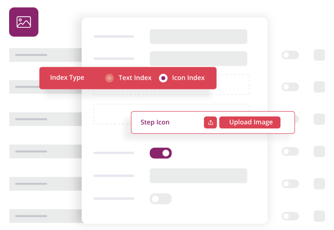 Icons and Indexes - WooCommerce Multistep Checkout